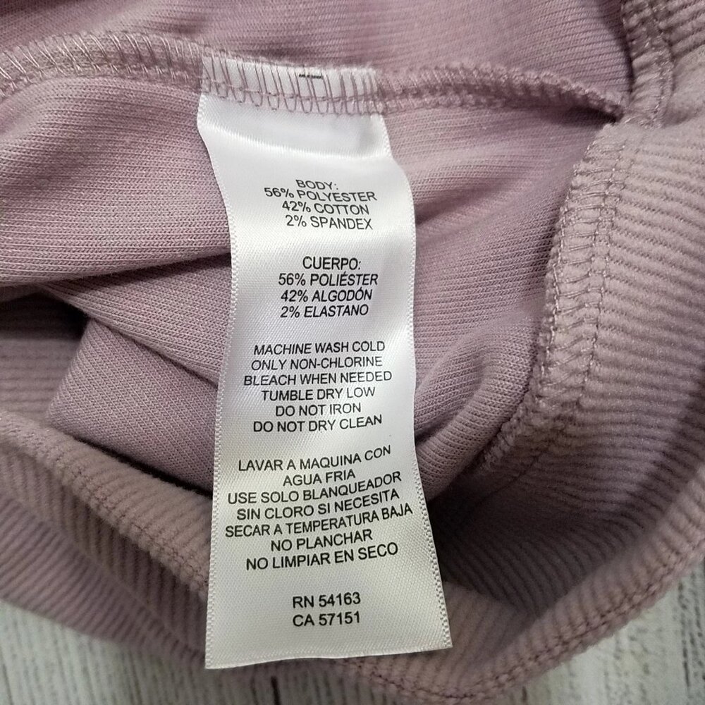 Marc New York Ribbed 1/4 Zip Pullover Womens Size XXL - Picture 4 of 5